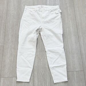 NWT Good American Good Legs White Jeans size 18